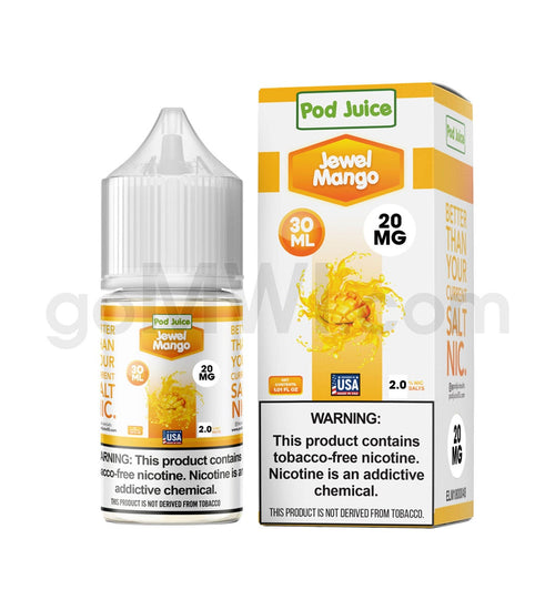 Pod Juice TFN Salt Nic 30ml 20mg-Jewel Mango