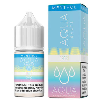 Aqua E-Juice Menthol Synthetic Salts - 30ml