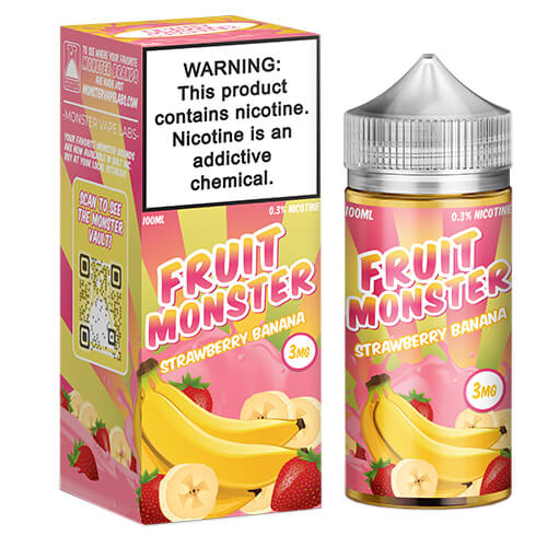 Fruit Monster NTN - Strawberry Banana - 100mL