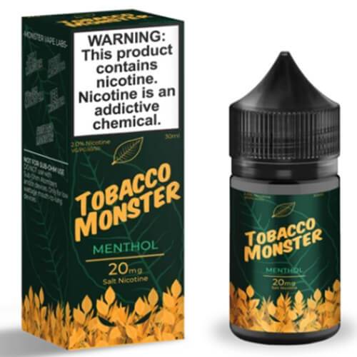 Tobacco Monster eJuice Synthetic SALT - Menthol - 30ml