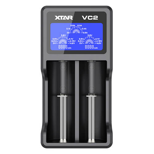XTAR VC2 Battery Charger – Esmokys